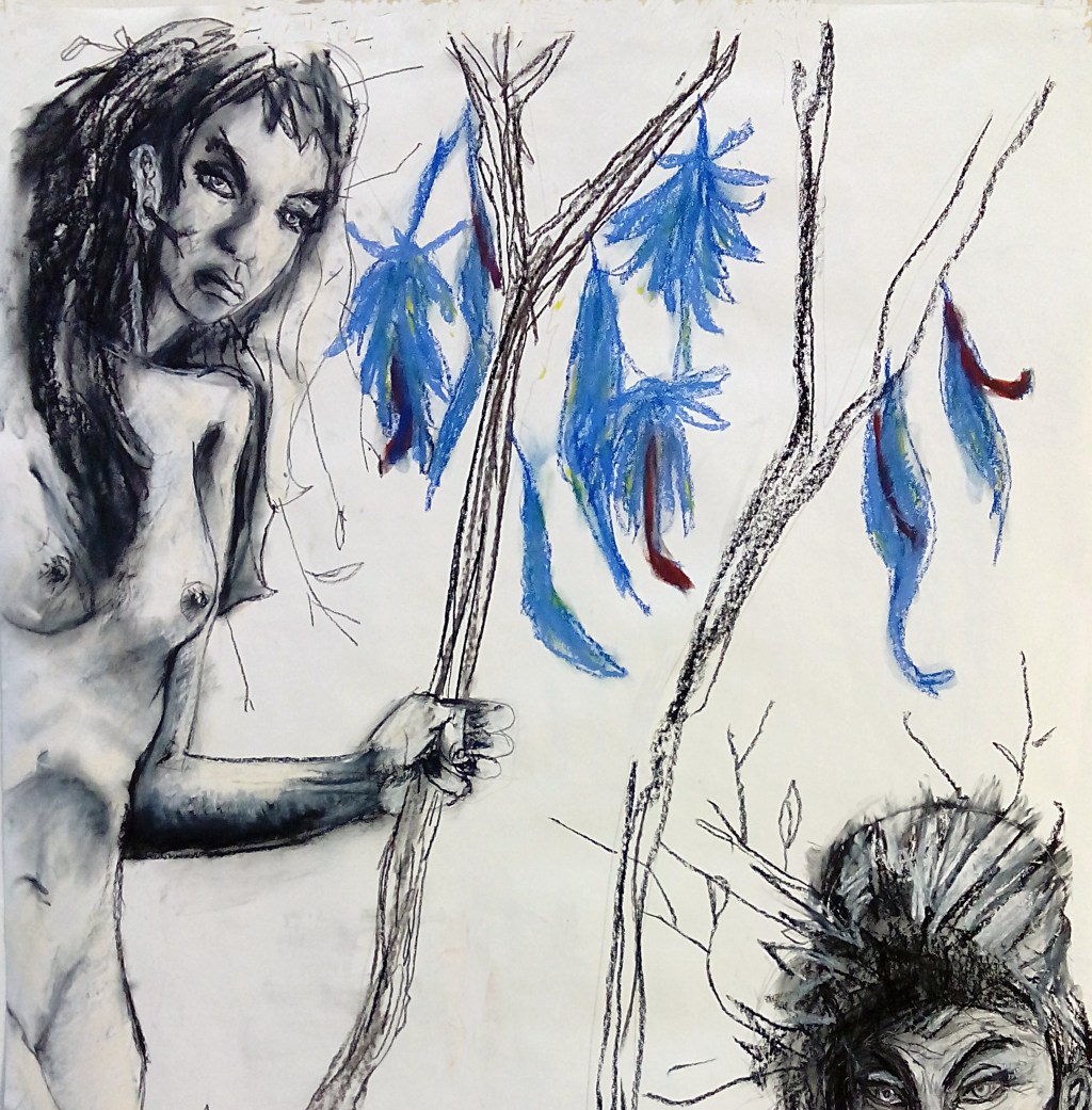 Les sorcières chassées,&nbsp;dessins.