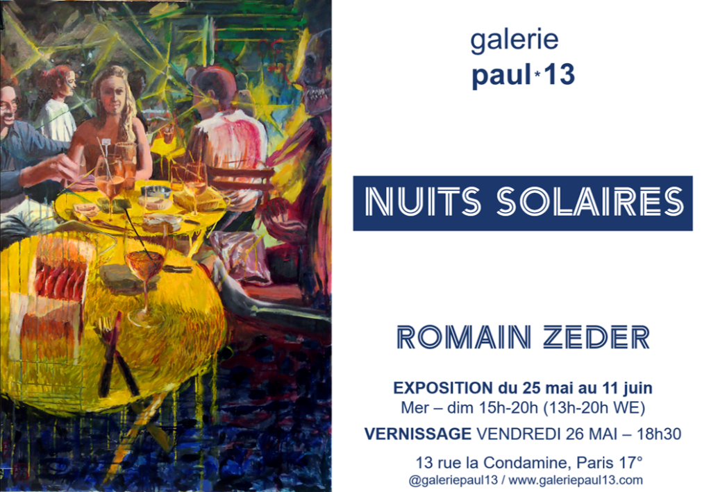 Exposition à la Galerie&nbsp;Paul*13